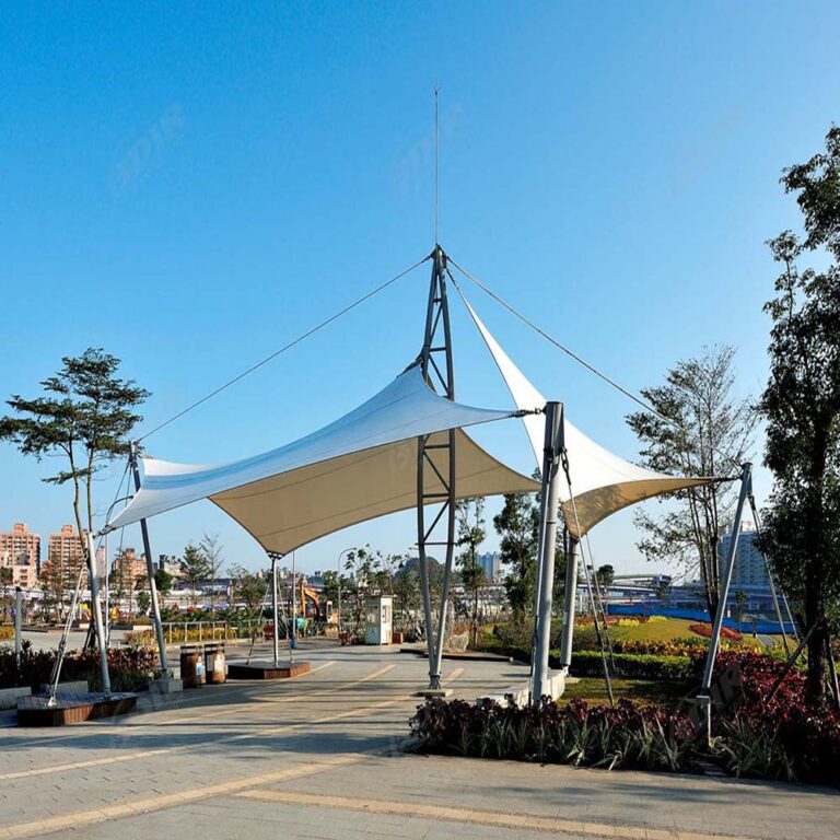 PVC coated canopy