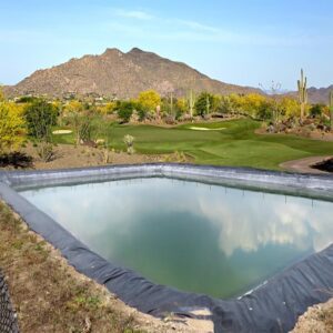 PVC coated pond liner
