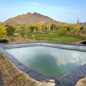 PVC coated pond liner